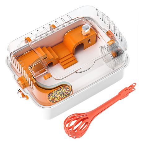 Hamster Cage with Tunnel Kettle Walk Wheel and Bathroom And Hamster Claw Image