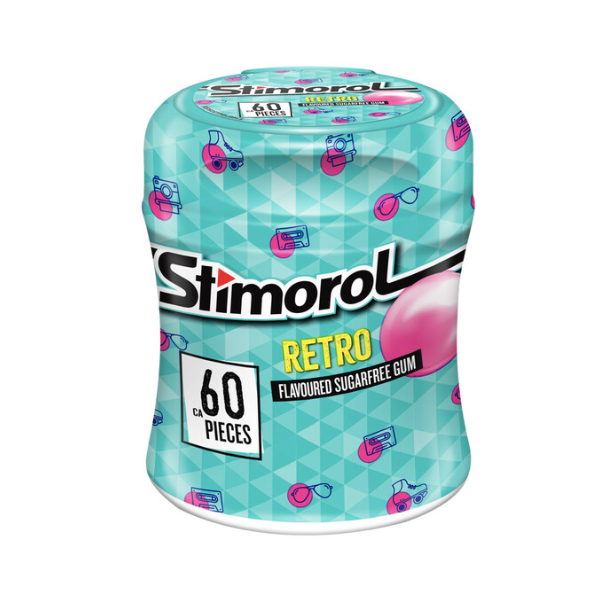 Stimorol Retro Gum Bottle 2 x 84g Buy Online in South Africa