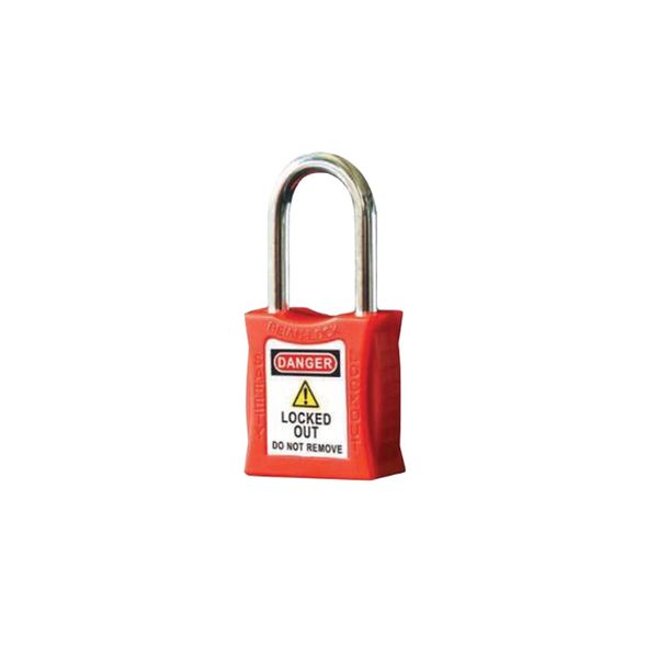 ACDC - Short Steel Shackle Safety Padlock 38mm Purple