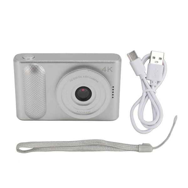 48MP 4K Pocket Camera - 16X Zoom, 2.4" TFT Silver