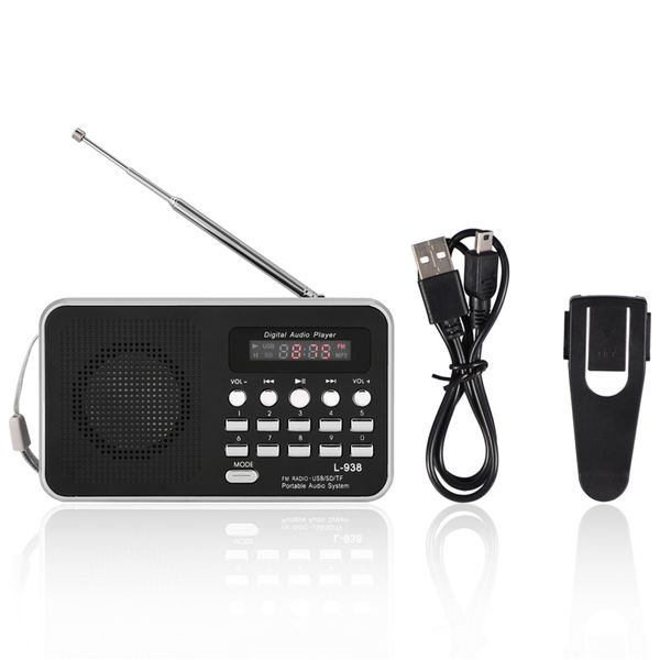 Portable Digital Audio Player HiFi Music Speaker Support FM Radio