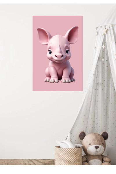 Baby Rhino - A1 Poster