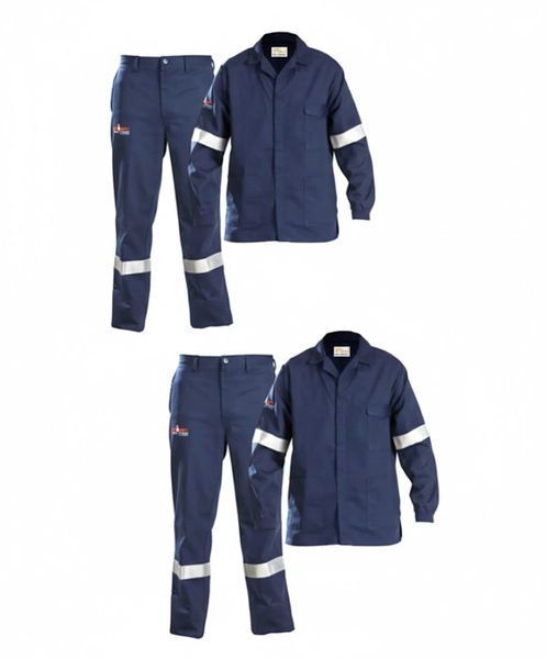 Passion 2-piece Flame Acid Resistant Navy Conti suit | Hi Viz| 2 pack