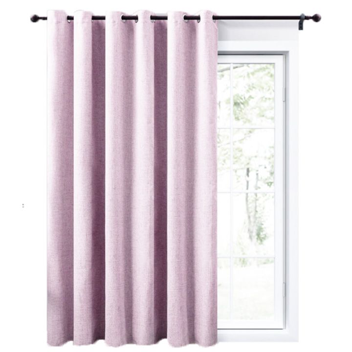 Matoc Designs Readymade Curtain 100 Blackout Curtain Light Pink
