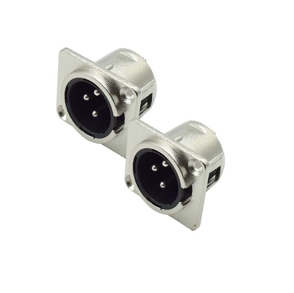 Tecnix male 3-Pin Chessy Mount silver Chassis - pair