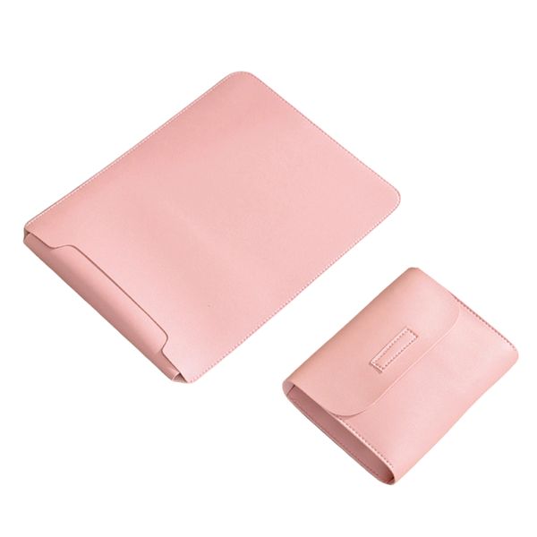 13" Pink Laptop Sleeve with Pouch - Fits 13 Inch