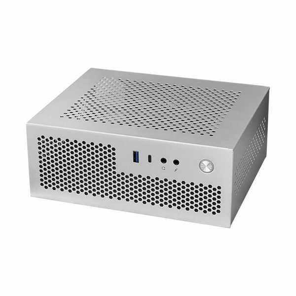 A09 Htpc Computer Case Mini Itx Gaming Pc Chassis Silver