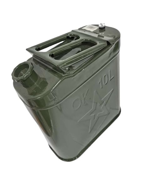 Green Metal Jerry Can - 10L