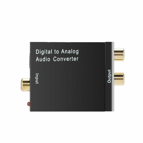 Digital to Analog Audio Converter Adapter RCA L/R 3.5mm