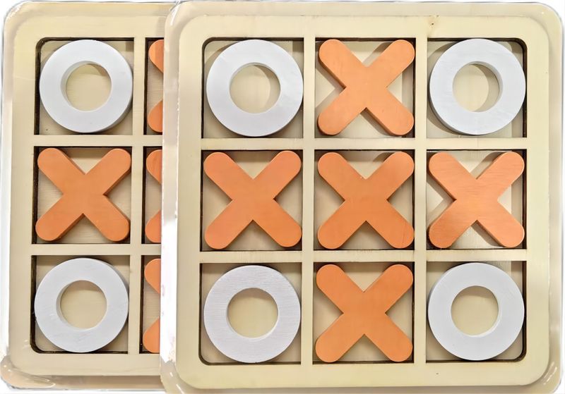 Tic Tac Toe Board Game - 2 Pack
