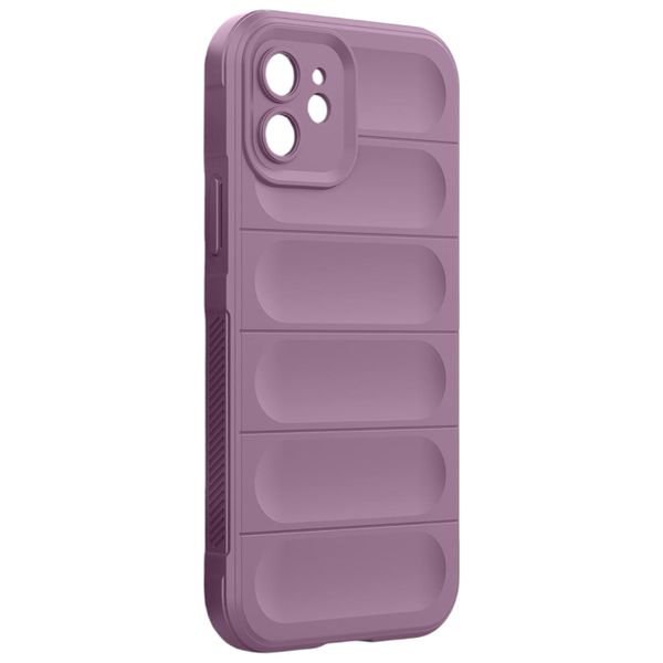 Shockproof Silicone Protective Case Compatible With Iph 12 - Lavender