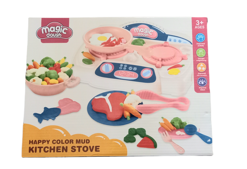 Happy Color Mud - Kitchen Stove
