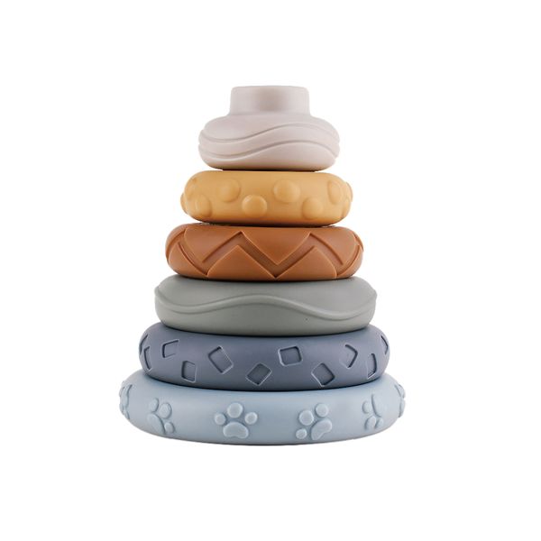 Baby Stacking Circle Play and cognitive toy set 6 to 36 months