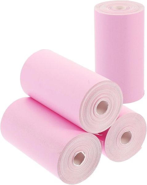 4 Rolls Thermal Printing Paper 5.7 X 3 Inch Multipurpose Thermal Cash