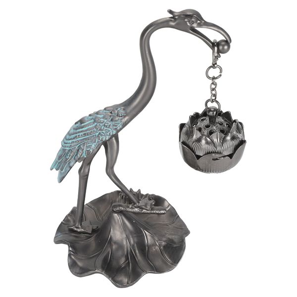 Hanging Crane Incense Burner Holder for Home