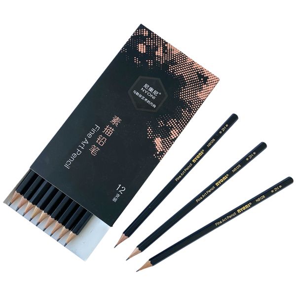 Nyoni - 2H Fine Art Pencils - 12 pieces