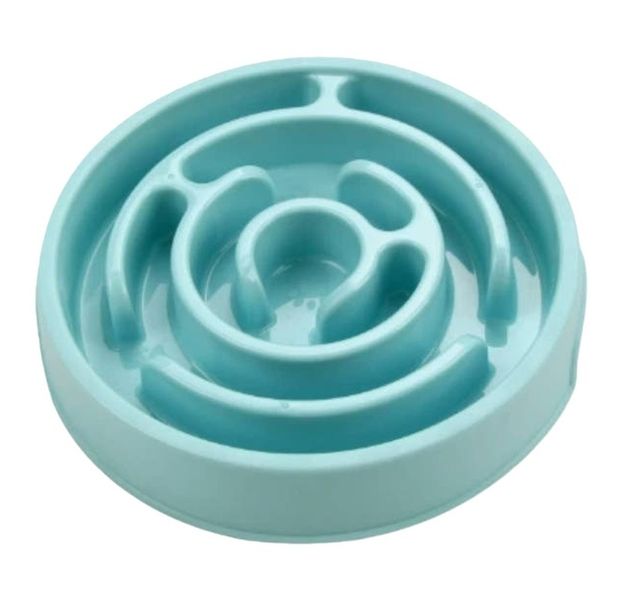 Pet Dog and Cat Slow Feeder Bowl Non Slip Anti Gulping Friendly