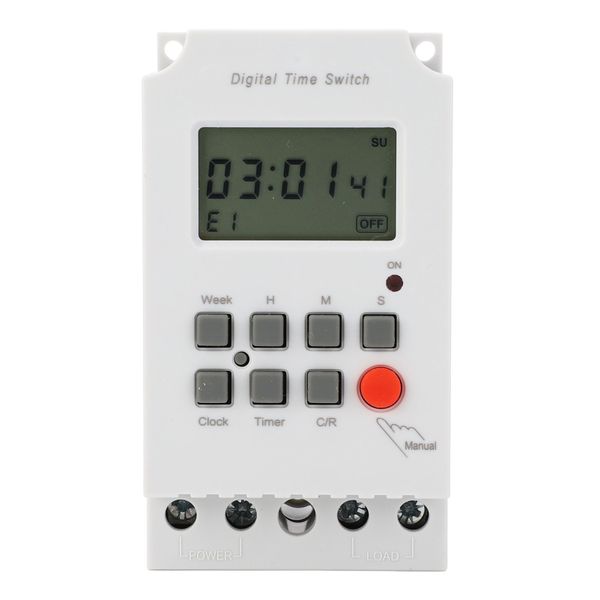 Heavy Duty Programmable Timer Switch compatible with AC200-240V