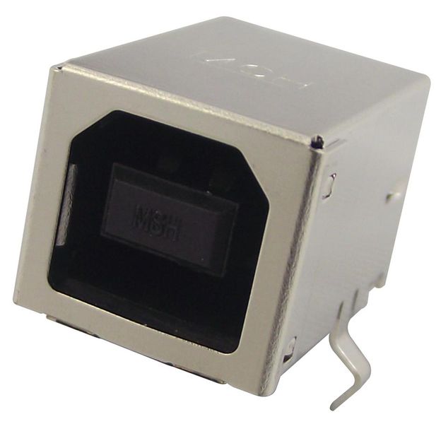 Molex (67068-8000..) USB Connector, USB Type B, USB 2.0, Receptacle, 4 Way