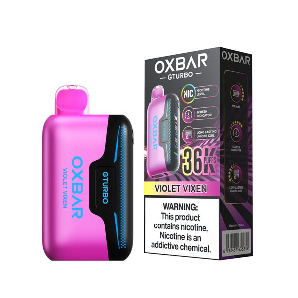 Oxbar Gturbo 36000 Puffs Violet Vixen