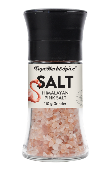 Cape Herb &amp; Spice Pink Salt Grinder - 6 x 110g