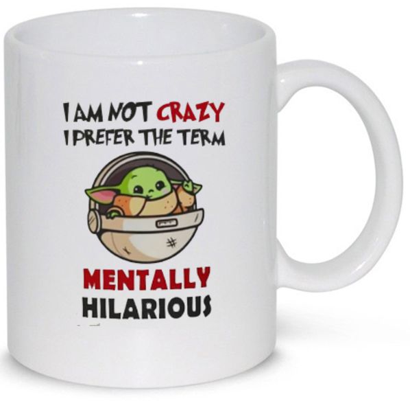 I'm Not Crazy Birthday Christmas Anniversary Valentine Gift 11Oz Coffee Mug