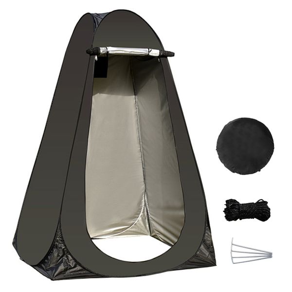 Outdoor Camping Automatic Shower Changing Tent Mobile Toilet-Single 190cmH
