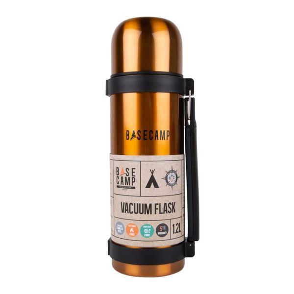 Basecamp -Traditional Vacuum Flask (1.25L)- Copper
