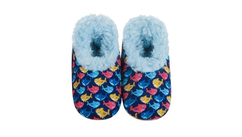 Snoozies! Toddler Sharks Fleece Slippers