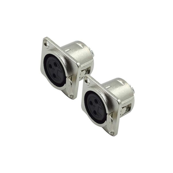 Tecnix Female 3-Pin Chessy Mount Silver Chassis