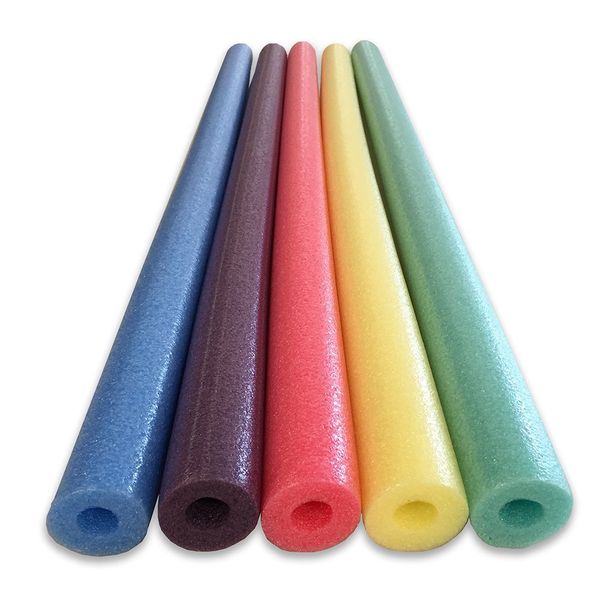 Water Play Pool Foam Noodles. 5-Pack - 150cm Length