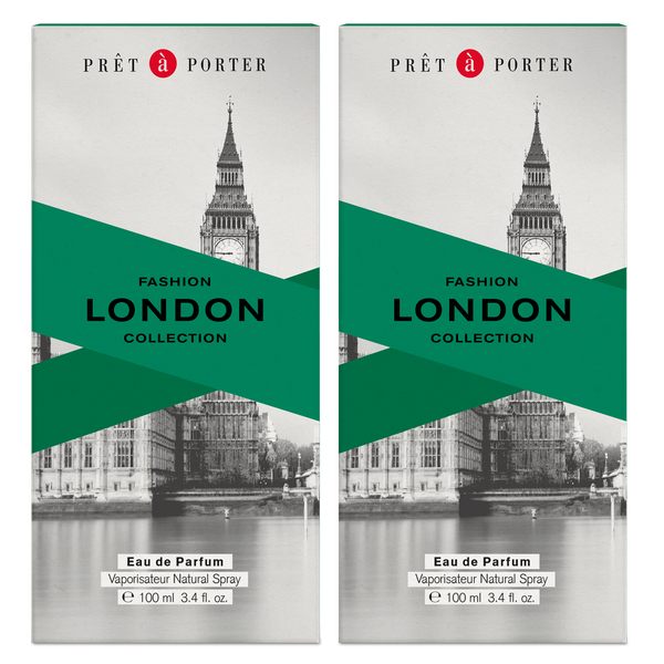Prêt à Porter London Eau de Parfum For Men 100ml +100ml