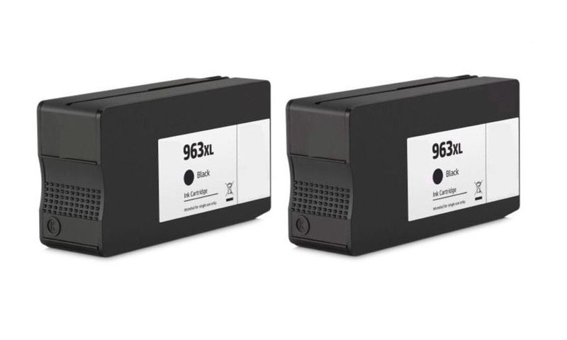 Compatible HP 963XL Black Ink Cartridges x 2