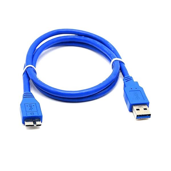 USB 3.0 Type A Micro B Extension Cable For External Hard Drive Disk - 1 ...