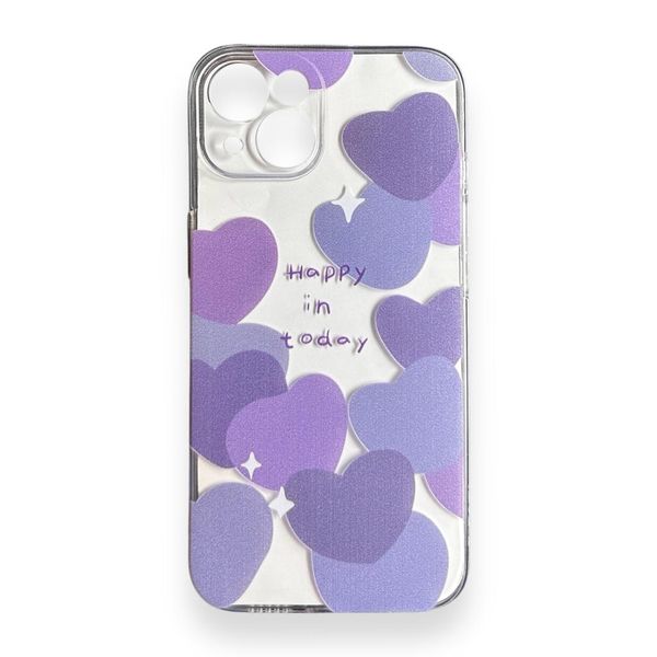 AMA Happy In Today Clear Silicone Protective Case For Samsung S21 Ultra