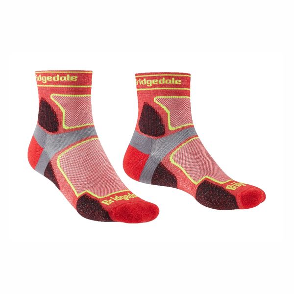 Bridgedale Trail Run Ultra Light T2 Coolmax Sport 3/4 Crew Mens Sock