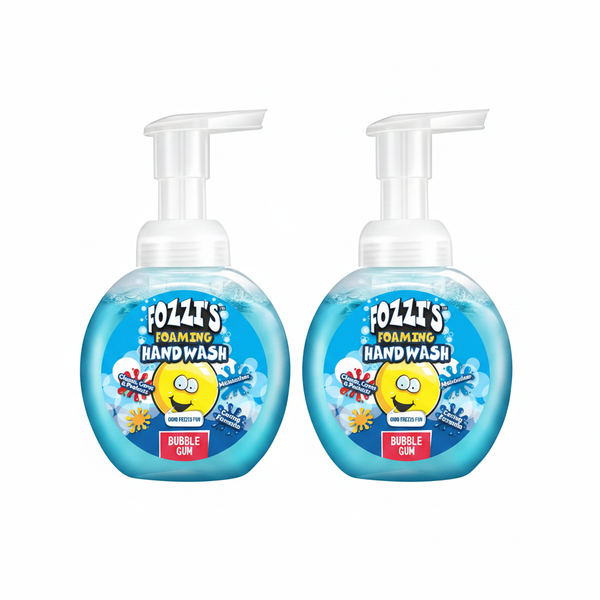 Fozzis Foaming Hand Wash Bubblegum 300ml - Fun Scented Cleansing - 2 Pack