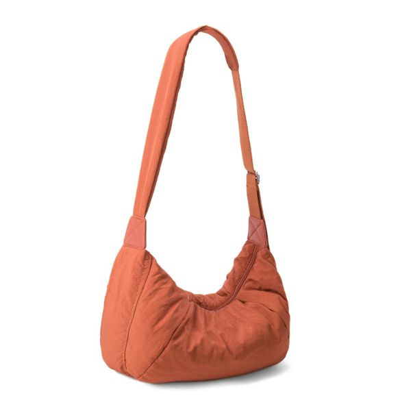 Casual pleated shoulder bag