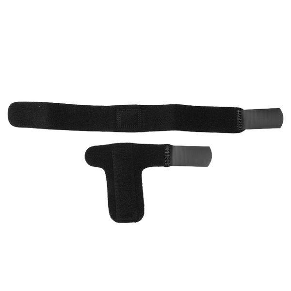 Adjustable Finger Splint Pain Relief Support Black
