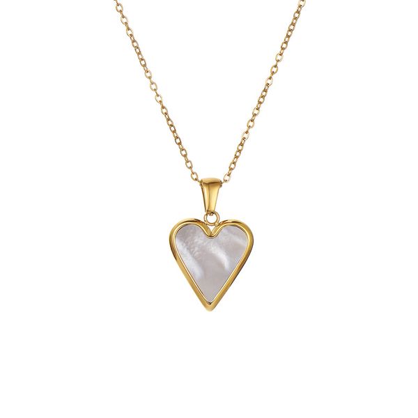 ZELTRYN Minimalist INS-Style Heart Clavicle Necklace