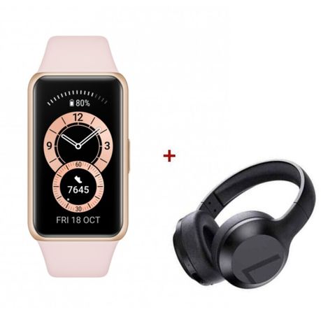 Huawei Smart Band 6 Sakura Pink With Wireless Bluetooth