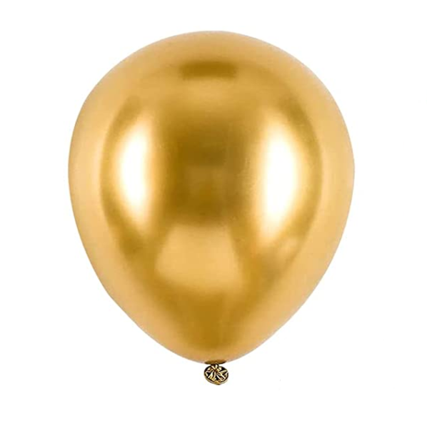 Metallic Chrome Balloons Blows Up To 12.5cm - Pack of 50 Piece