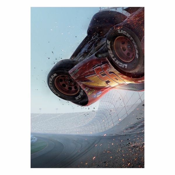 Lighting Mcqueen Flying Stunt - A1 Poster