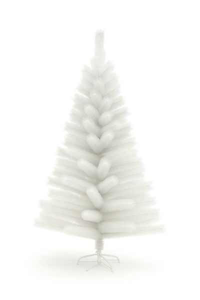 YG-5, 210cm 250T White Pine Needle Artificial Christmas Tree.