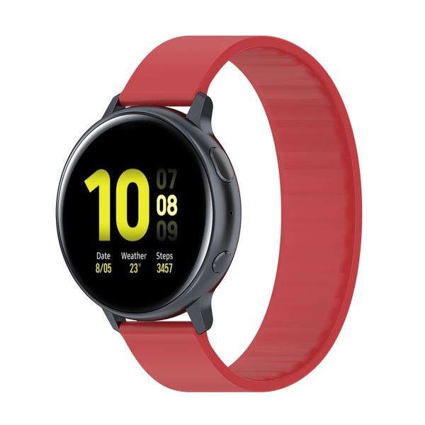 Solo Loop Replacement Band Strap for Garmin Vivoactive 4S 18mm Purple
