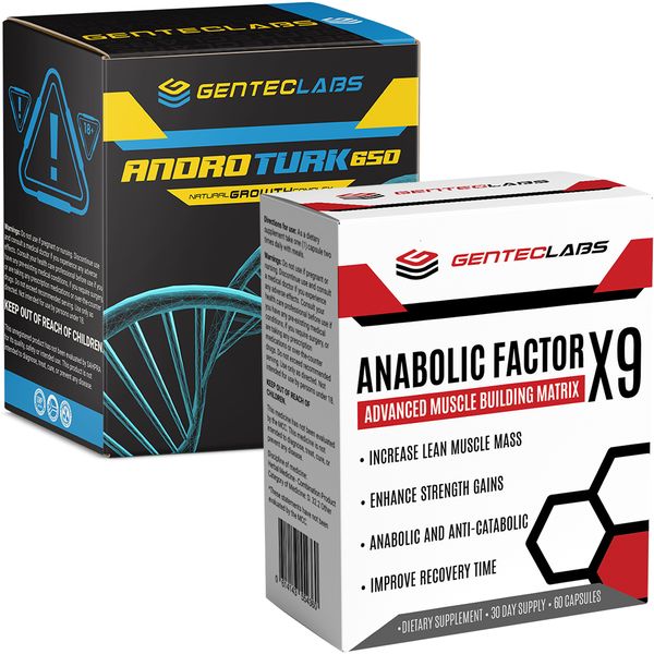 Anabolic Factor X9 + AndroTurk 650 (Turkesterone)