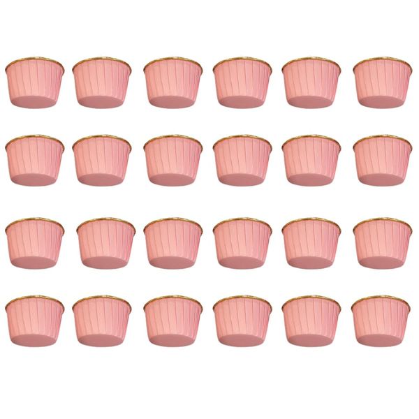 24 Pieces Vibrant Cupcake Cups