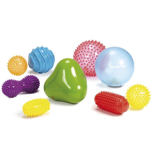 edushape Sensory Shapes &amp; Balls Mega Pack: Set of 9