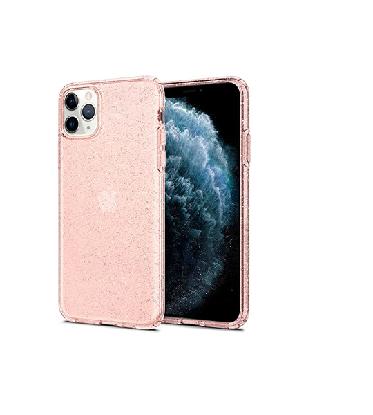 Spigen iPhone XS Max Case Liquid Crystal Glitter - Pink