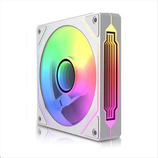 The Fan Side Of The Prism Chassis Supports Argb Synchronized White
